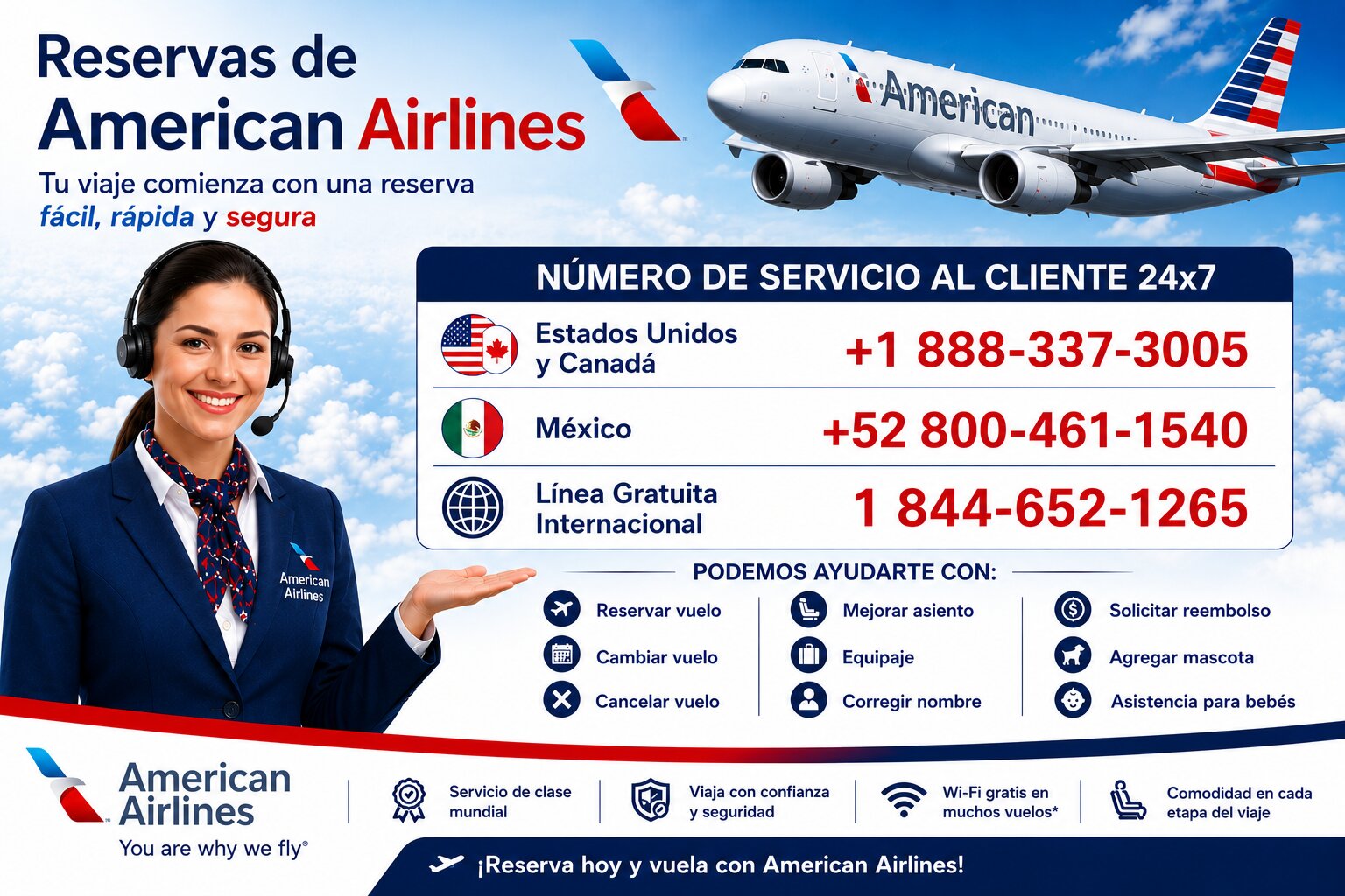 Reservas de American Airlines